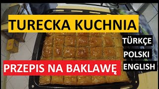 Polonyada BAKLAVA Yaptık  TR alt yazı  Kolay Ev Baklavası Nasıl Yapılır [upl. by Alleuqahs]