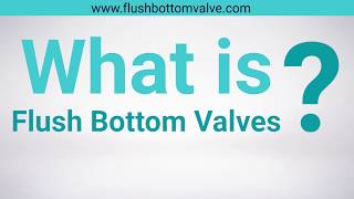 flush bottom valves flush bottom valves exporter [upl. by Chien]