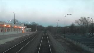 Metra UPWest Line Cabcar View Elburn to Winfield w ExCampNW 6737 010113 [upl. by Kaleena]