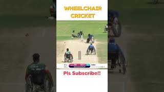 𝐖𝐡𝐞𝐞𝐥𝐜𝐡𝐚𝐢𝐫 𝐂𝐫𝐢𝐜𝐤𝐞𝐭 131200 ♿️ 🏏  trending cricket wheelchaircricket [upl. by Akinek]