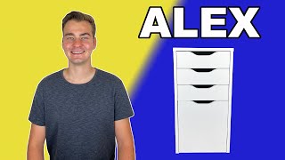 Easy to Follow  ALEX Drawer Unit IKEA Tutorial [upl. by Mathe105]