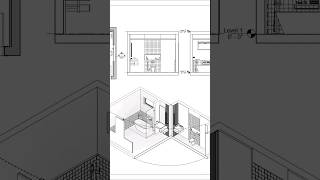 Isometric Section Tutorial  Revit Presentation Drawings revit revittutorials enscape [upl. by Laen]