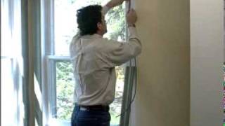 How to install weatherstrippingCaulk Saver [upl. by Rosenfeld]