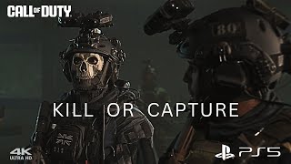 KILL OR CAPURE PS5 Call Of Duty Modern Warfare 2  Ultrarealistic Immersive Gameplay 4K [upl. by Keefer399]