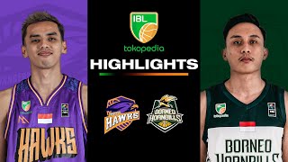 Highlight Tangerang Hawks vs Borneo Hornbills  24 March 2024  IBL Tokopedia 2024 [upl. by Tab941]