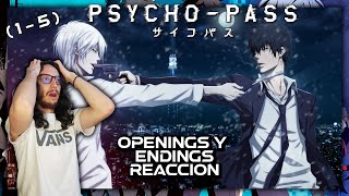 🔥Músico REACCIONA a opening y endings de Psycho Pass🔥 [upl. by Langill]