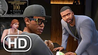 GTA 5 ONLINE The Contract DLC Franklin Cutscene Grand Theft Auto 5 [upl. by Asirb]