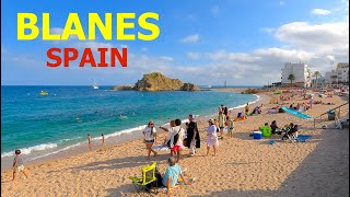 🇪🇸 Blanes Spain 2023  Hidden Pearl on the Mediterranean Sea 🌞 4K UHD [upl. by Maloney]