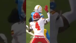 Patrick Mahomes Injured Rashee Rice Torn ACL Making Horrible Attempted Tackle CMON MAN [upl. by Kcirneh]