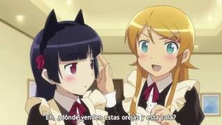 Oreimo Kirino vs Kuroneko [upl. by Rabkin499]