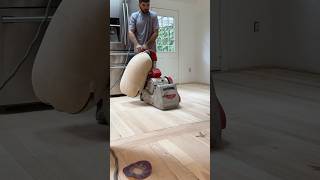 Hardwood floors getting refinished [upl. by Forster]