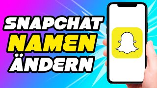 Wie ändere ich den Snapchat Benutzernamen Anleitung [upl. by Cira]