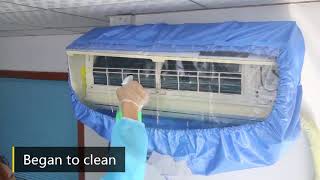 Air Conditioner Cleaning Cover [upl. by Elodea]