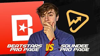 Which Is The Better Pro Page Soundee vs Beatstars [upl. by Amandy]