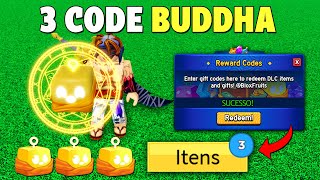 3 NOVOS CÓDIGO DA FRUTA BUDDHA NO BLOX FRUITS  27 CÓDIGOS DE EXP BELI E RESET  blox fruit codes [upl. by Porett]