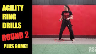 Solo Drills  Agility Ring Round 2 Plus a game [upl. by Annaeoj882]