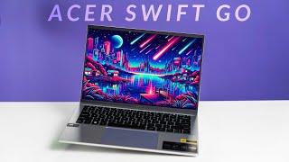 2024 Acer Swift Go Review  GREAT Battery life  Good Performance [upl. by Fortunato]