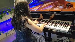 Chopin Nocturne Op 9 No 2 in E Flat Major  3 years amp 7 month Adult Piano Beginner [upl. by Atlas]