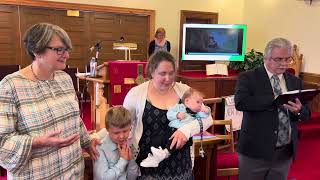 4 New Ross Baptist Church family service  dedication and bless of Owen and Gabriel [upl. by Kiah]