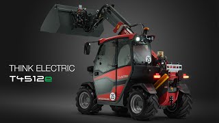 Weidemann Teleskoplader T4512e – THINK ELECTRIC [upl. by Notyrb]