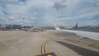 Malaysia Airlines MH Take Off Chiang Mai International Airport Thailand CNX  KUL Kuala Lumpur KLIA1 [upl. by Pax]