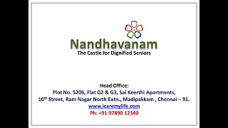 Nandhavanam  Assisted Living World Class Retirement Living Serviced Old Age Homes Chennai India [upl. by Gabi]