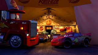 Cars Rusteze Scene Open Matte [upl. by Olnee]