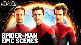 SpiderMans Most Epic Moments  SpiderMan Movies  Hall Of Heroes [upl. by Hedley]