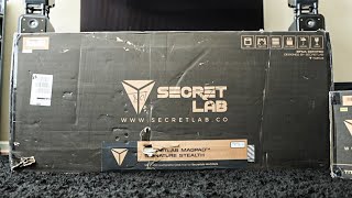 SECRETLAB MAGNUS DESK  Unboxing amp Review [upl. by Bronez]