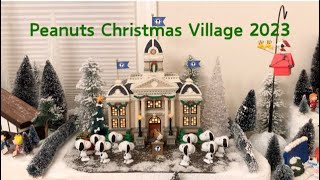 Peanuts Christmas Village 2023 [upl. by Tosch]