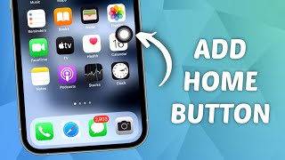 How to Add Home Button on iPhone iOS 17 [upl. by Swisher437]