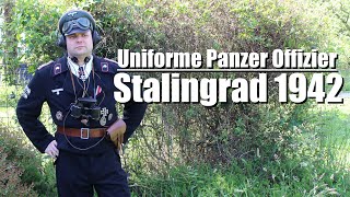 🧥 Officier de Panzer  Stalingrad 1942  Présentation duniforme Panzer WW2 [upl. by Tallula]