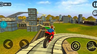 Kids Motorbike Stunt Rider 3D  10 Android GamePlay On PC [upl. by Lihkin]