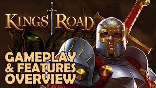 KingsRoad Gameplay amp Features Overview  BrowserBased F2P Action RPG [upl. by Mathe]