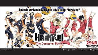 Karasuno Vs Nekoma  Haikyu The Dumpster Battle Official Trailer [upl. by Baskett688]