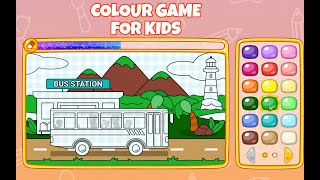 Picture colouring game for kids and toddler [upl. by Boiney851]