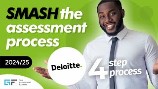 Deloitte Immersive Online Assessment Tests and Job Simulation 202425  Smash it in 4 Steps [upl. by Anaujat]