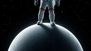 Astronaut Walking on the Moon AI Art Animation Video  Astronaut Moon Walk Shorts astronauts moon [upl. by Domineca489]