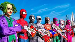 What If 8 SpiderMan Bros In 1 City   SPIDERMANs Story New Season 4  All Action Funny [upl. by Amery]