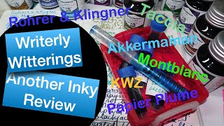 Review Inks of many types [upl. by Bernt]