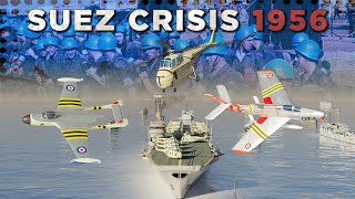 Suez Crisis 1956  Cold War DOCUMENTARY [upl. by Kifar166]