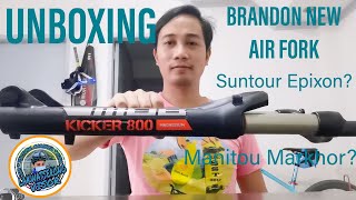 UNBOXING MOB KICKER 800  TOSEEK BRANDON  NEW AIR FORK  by Lakwatserong Visor [upl. by Cristiano]