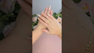 Afternoon Tea Nails nails nailart fypシ゚viral fyp trending cute [upl. by Itsyrc]