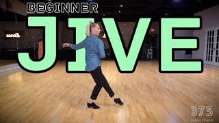 Beginner International Jive Solo Practice Routine [upl. by Anehsuc]