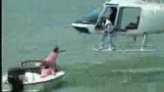 Helicopter Crash Towing a Boat [upl. by Baldridge]