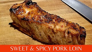 Sweet amp Spicy Pork Tenderloin  Asian Flavor Inspired [upl. by Enrahs]