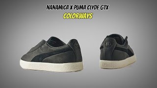 nanamica x Puma Clyde GTX Colorways [upl. by Seditsira]