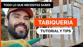 CÓMO HACER TABIQUES DE MADERA 🔨 Todo lo que necesitas saber antes de empezar tu cabaña [upl. by Lordan923]