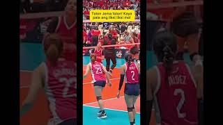 Talon Jema talon Kaya pala ang liksi kumilos eh creamline jemagalanza pvl volleyball fyp [upl. by Lebazi295]