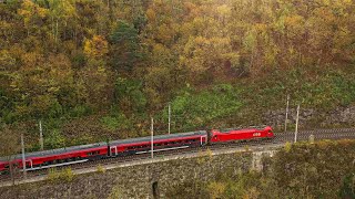 Herbstimpressionen 2o24 1 drohnenvideo an der Brennerbahn dronefootage [upl. by Luapsemaj]